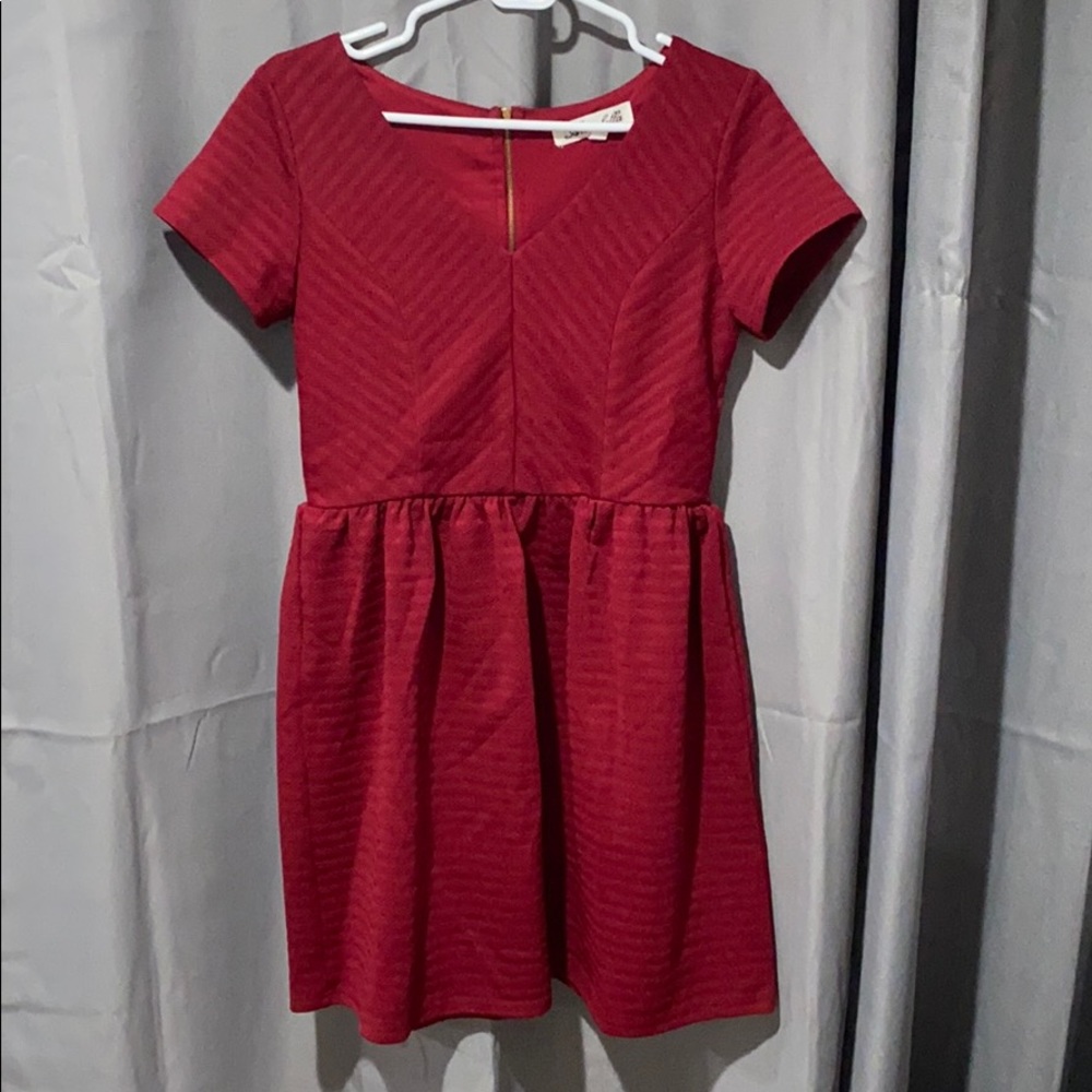Red dress